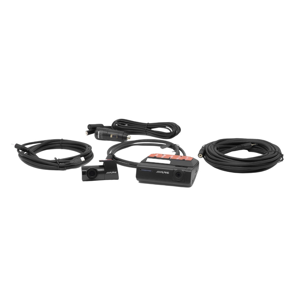Alpine DVR-C320R WiFi & GPS Enabled Stealth Dash Camera